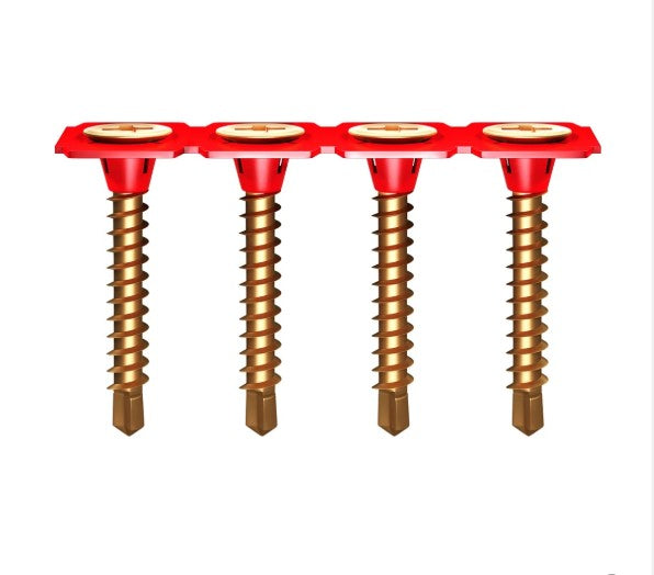 Intex Screws ZIP STRIP Bugle Head Needle Point 6g x 42mm 1000