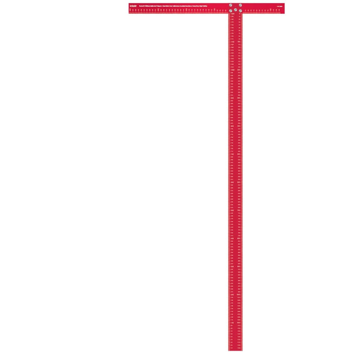 T-Square - PLASTERX Red Colour H/Duty 1200mm