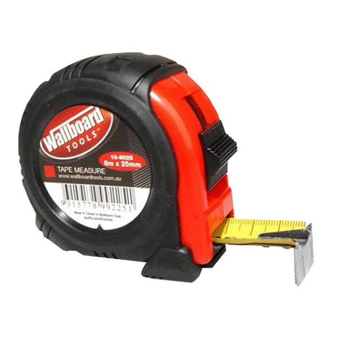 Wallboard 8m x 25mm Trade Tape Measure WBT