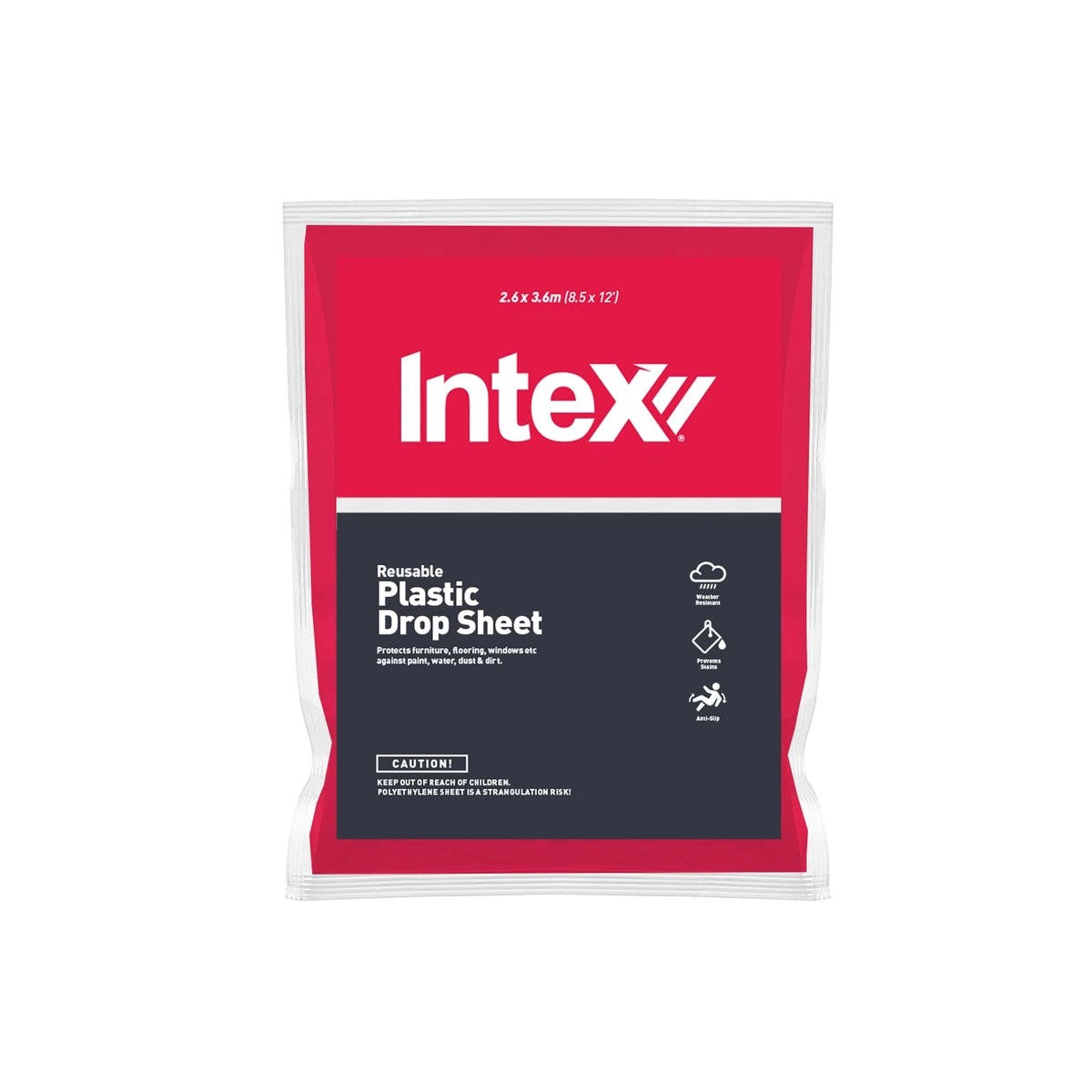 Drop Sheet - Plastic 2.6 x 3.6m — W Buildgs Supply
